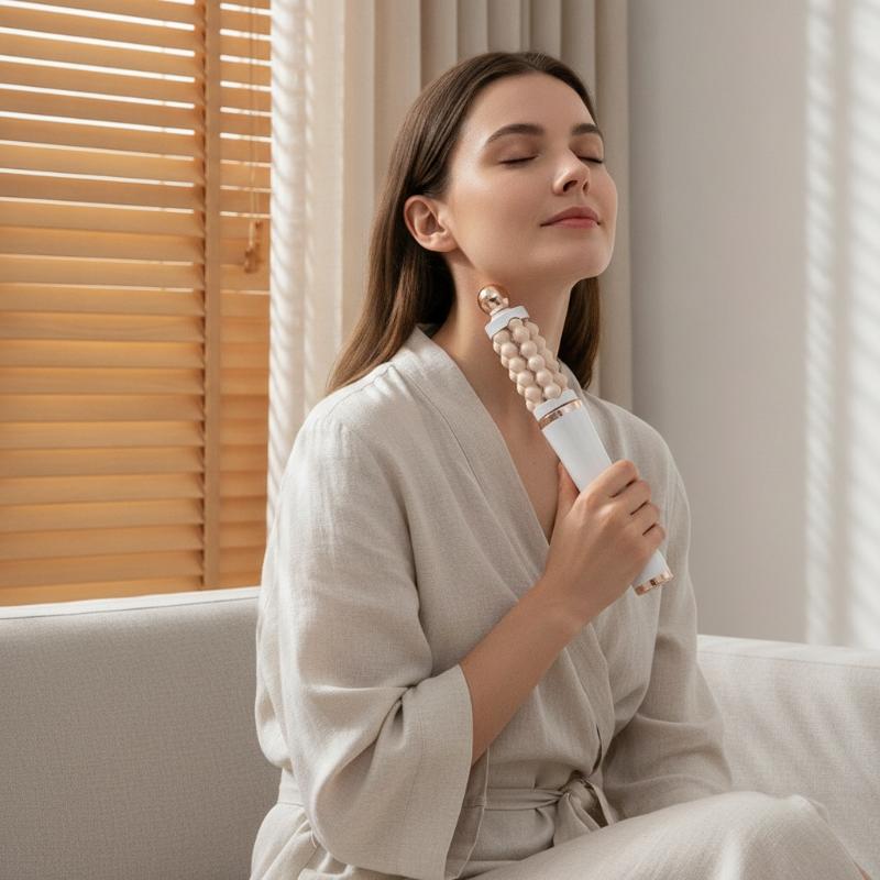 3D Facial Roller Massager Rota - Luxury Skincare Tools review and price