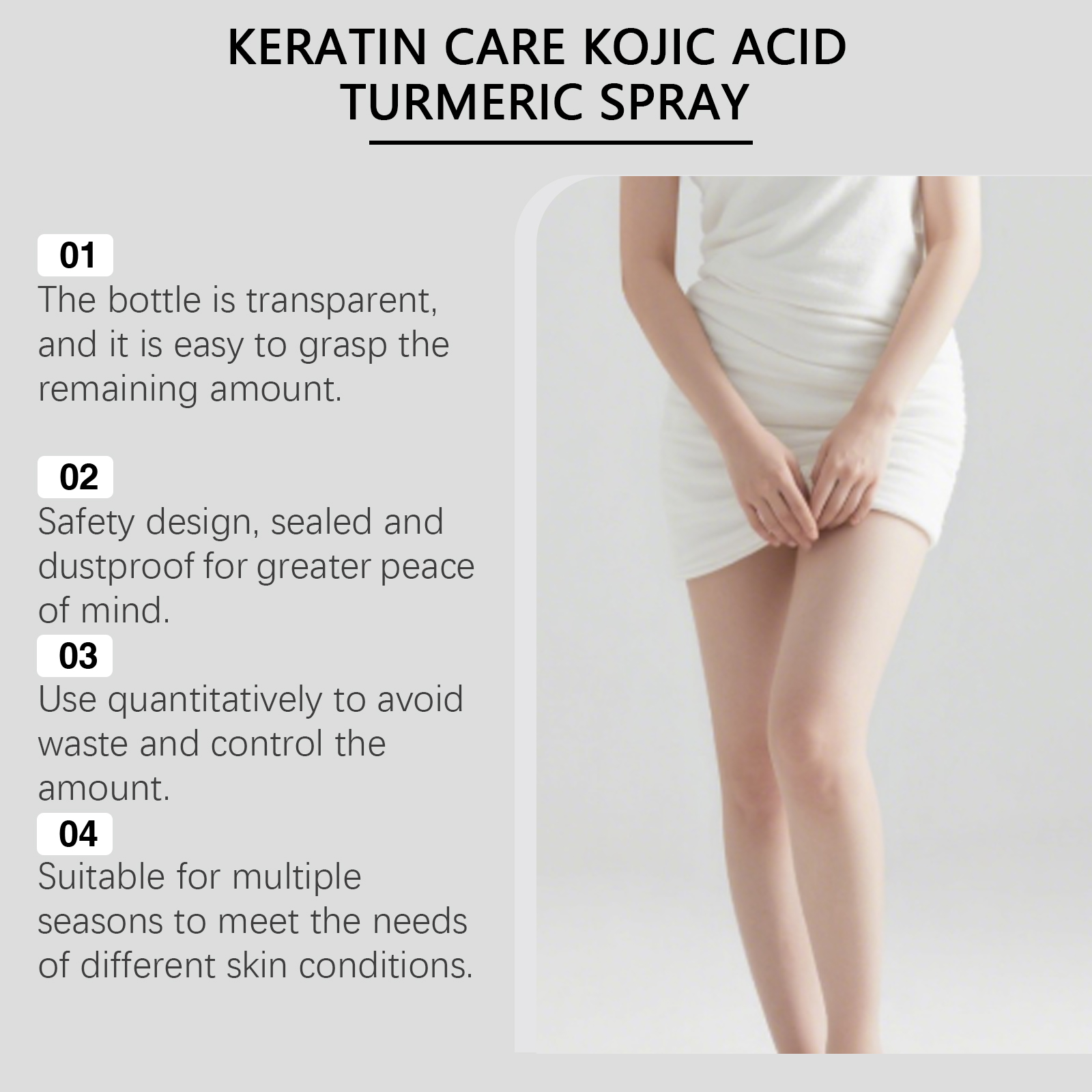 100/200/300ml Kojic Spray For  - Luxury Skincare Brands review and price